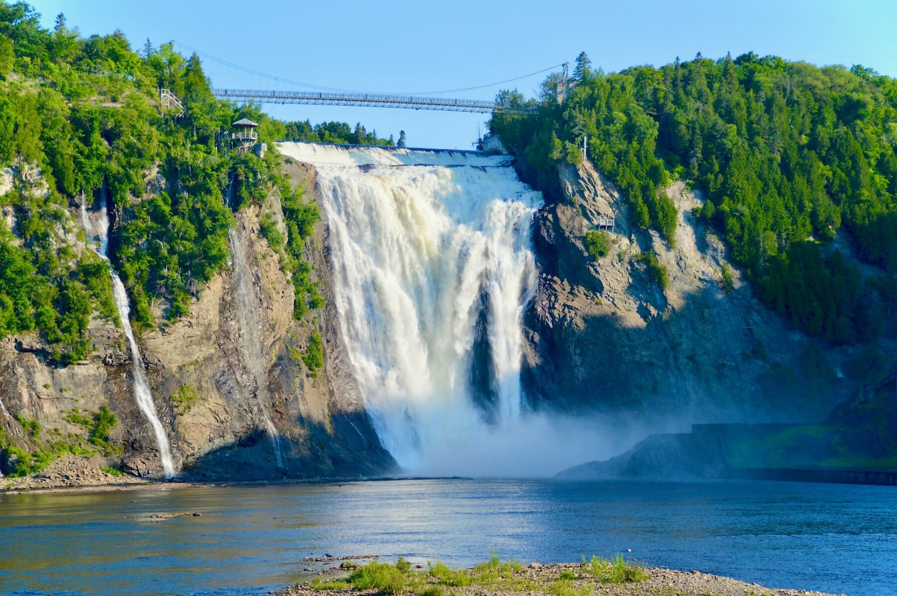 Montmorency Falls near Quebec City