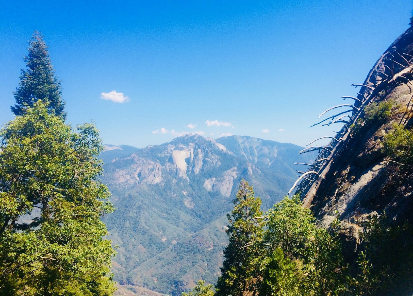 Moro Rock from afar